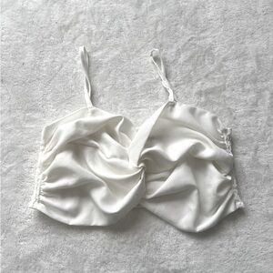 Twisted Front Crop Top